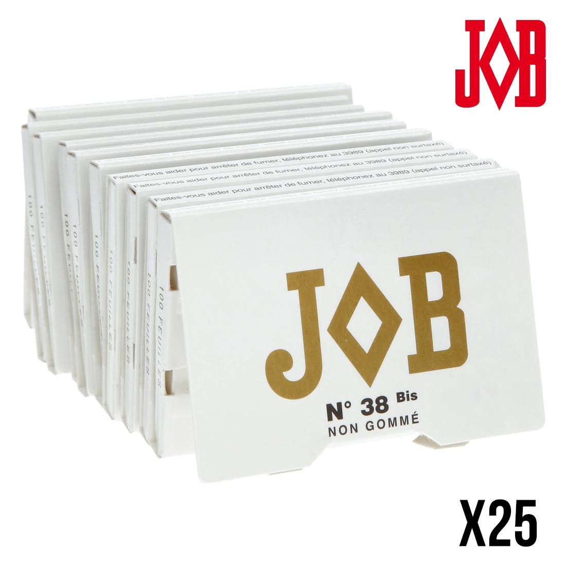 PAPIER JOB N°38 BIS x25