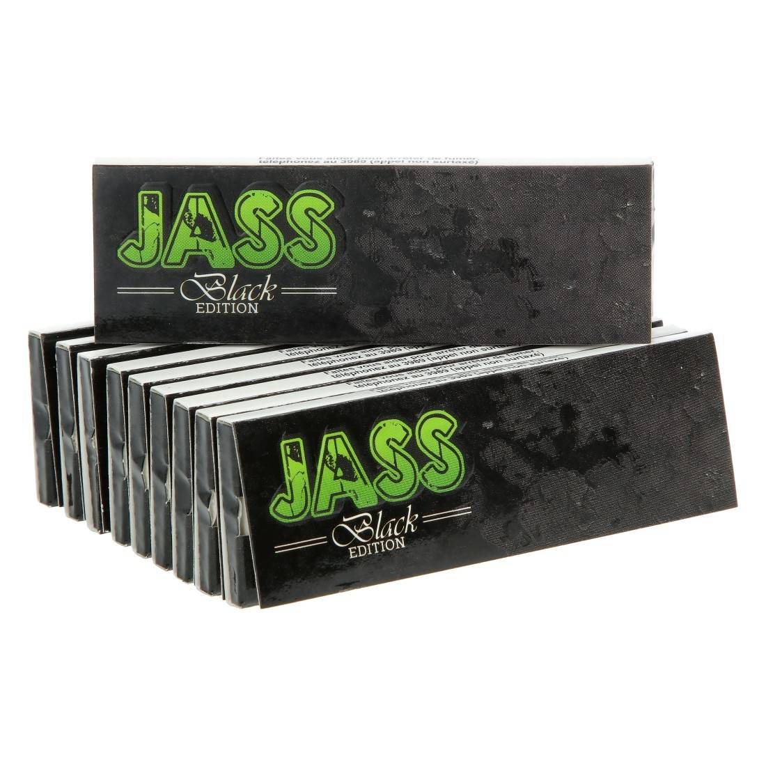 FEUILLE À ROULER JASS BLACK UN QUART X10