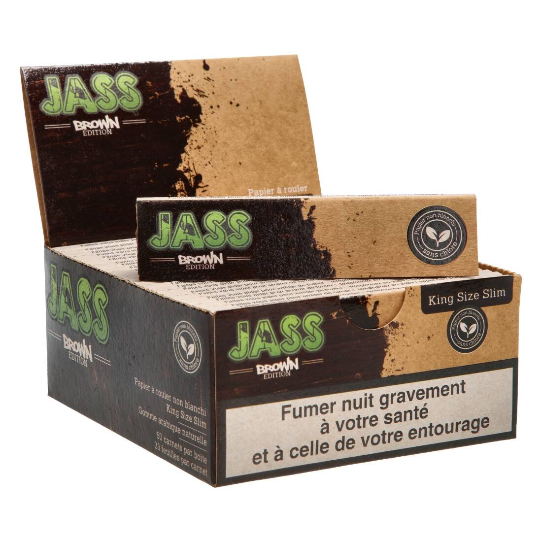 FEUILLE A ROULER JASS BROWN EDITION XL