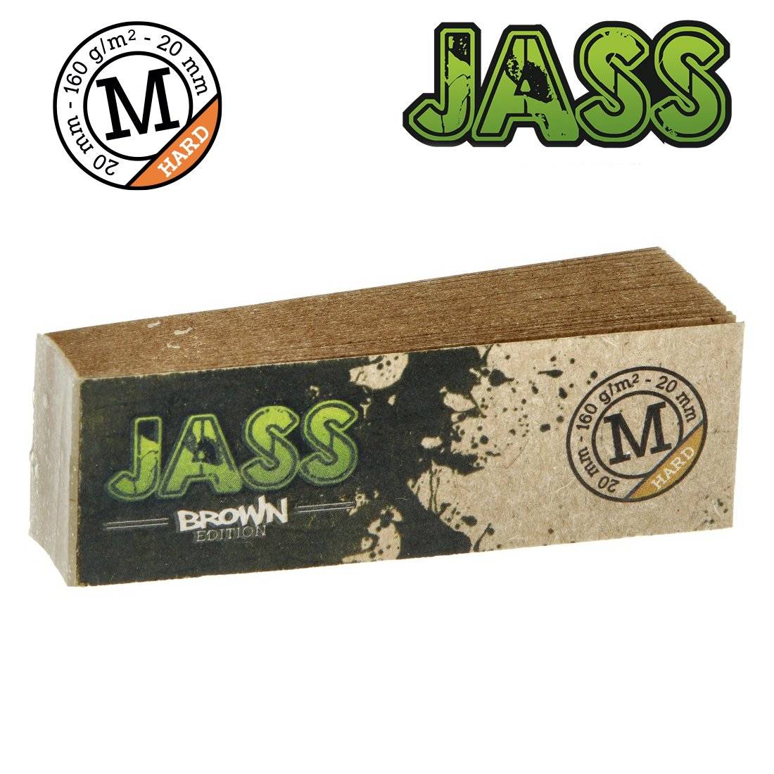 .FILTER TIPS JASS HARD BROWN TAILLE M