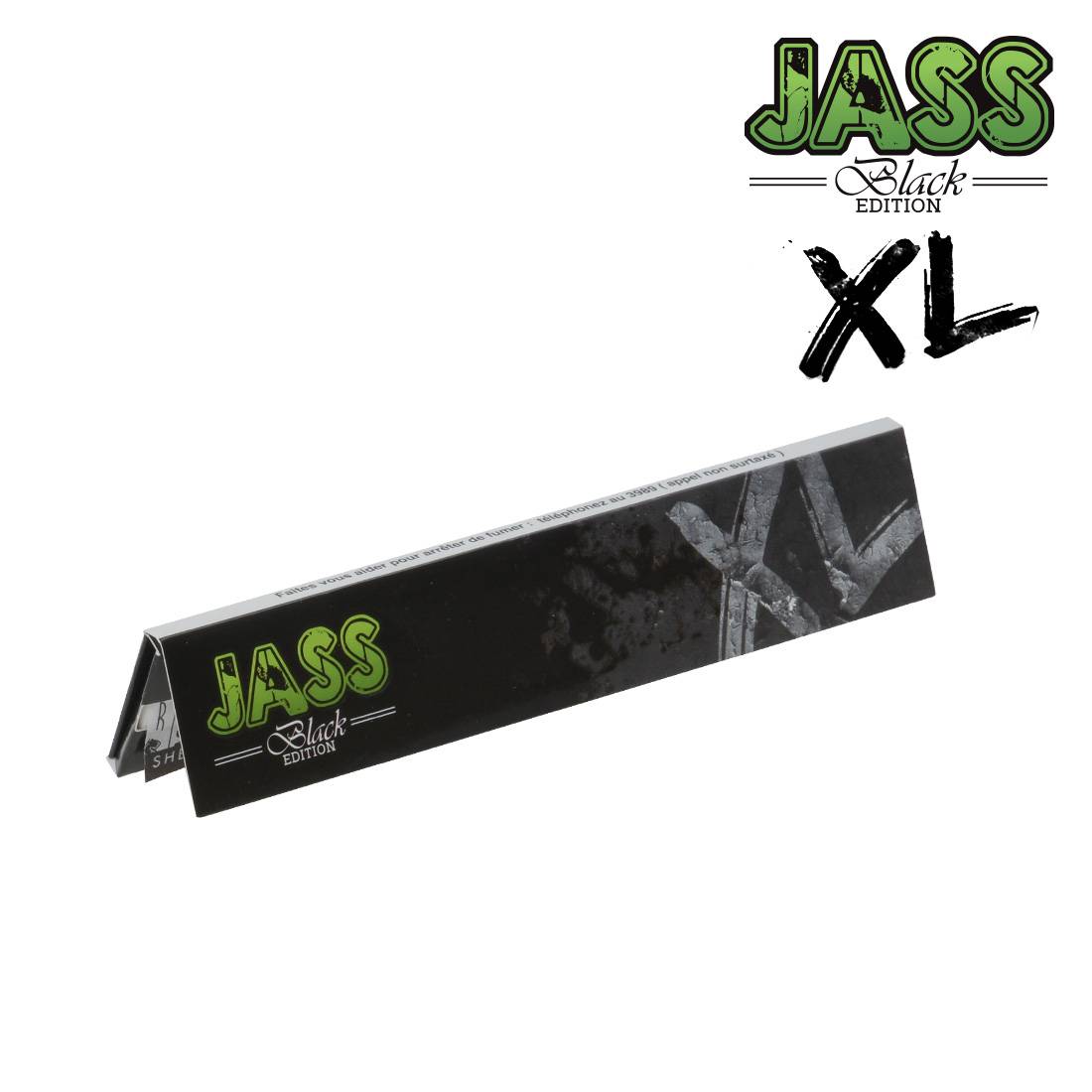 .FEUILLE A ROULER JASS BLACK EDITION XL