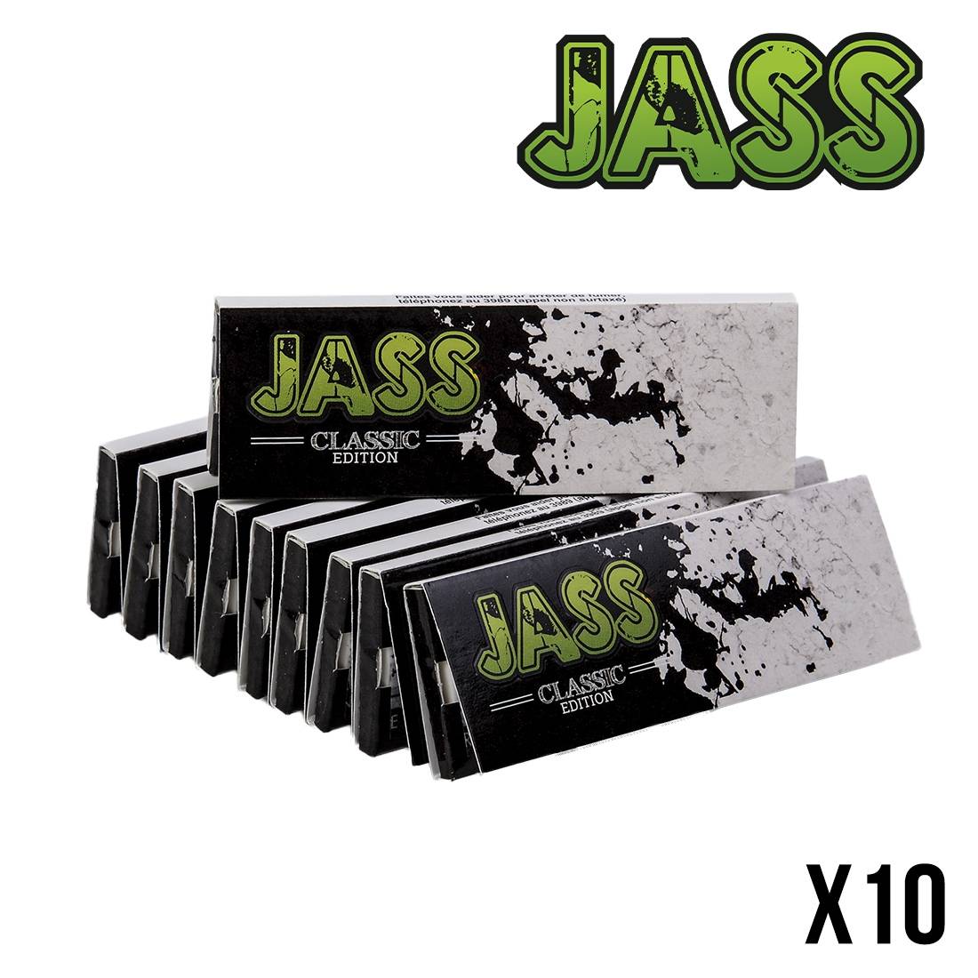 .FEUILLE A ROULER JASS CLASSIC 1/4 X10