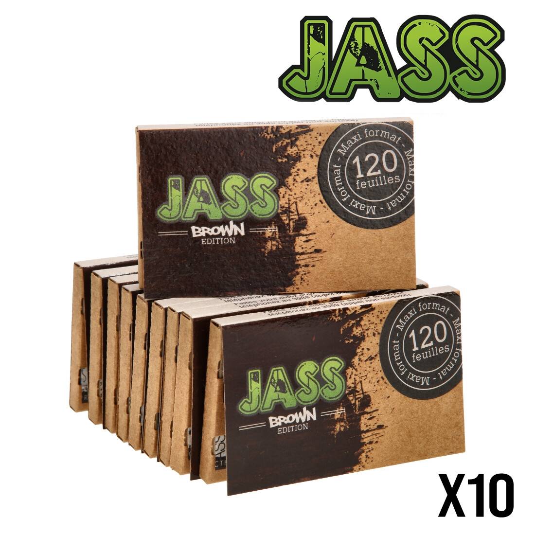 .JASS BROWN REGULAR X10