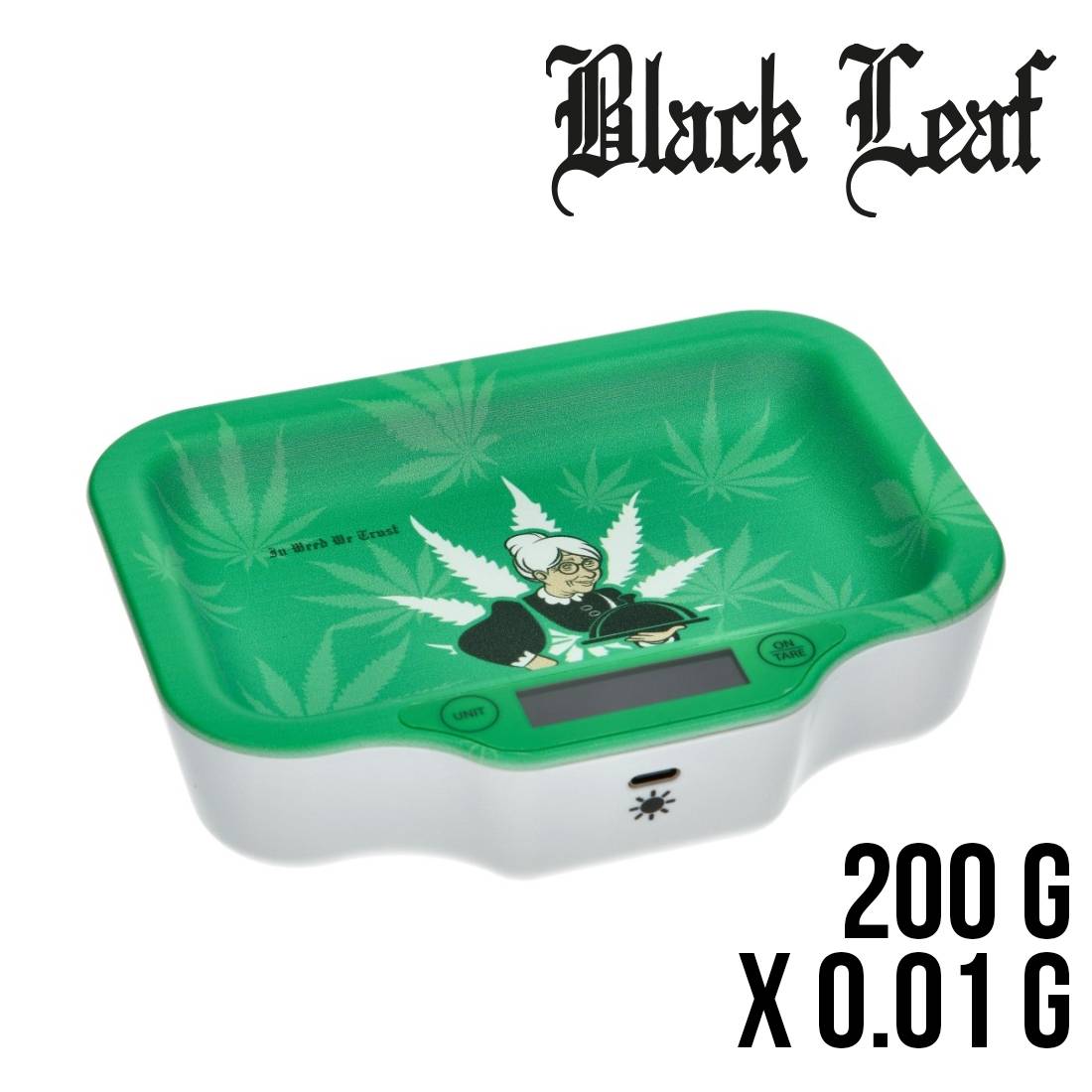 BALANCE BLACK LEAF PREMIUM TRAY GRANDMA'S FINEST 0.01-200G