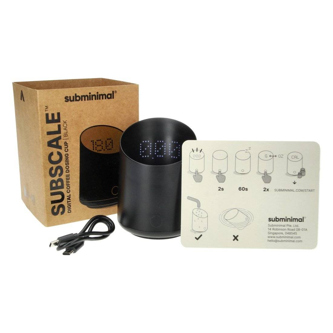 Balance digitale Subminimal Subscale