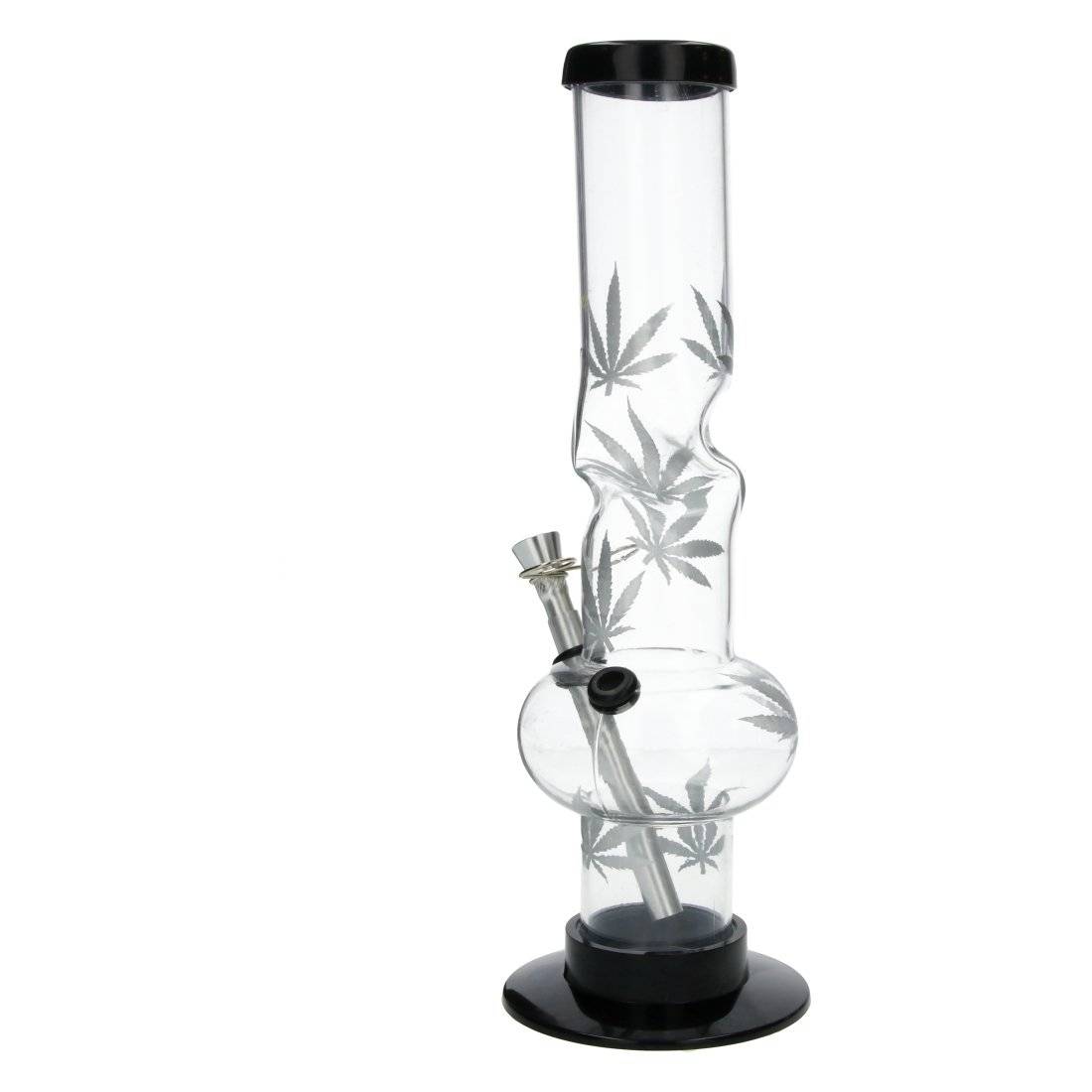 BANG ACRY TRANSPARENT SILVER LEAF 30CM