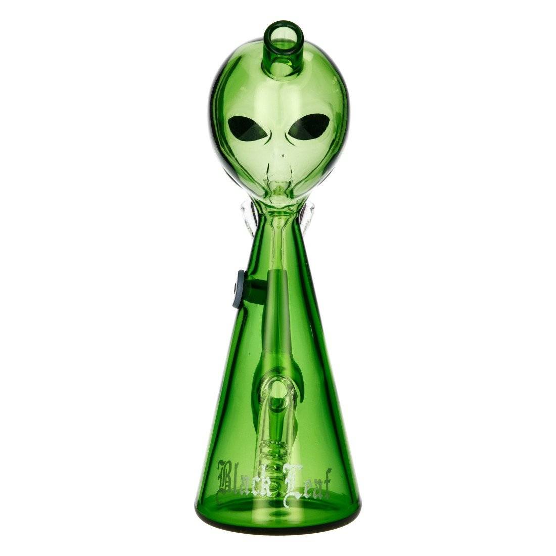 Bang en verre Black Leaf Alien 16cm - Disponible sur S Factory !