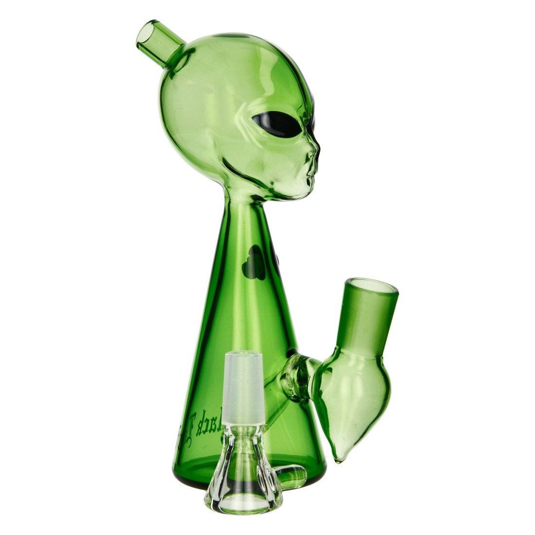 Bang en verre Black Leaf Alien 16cm - Disponible sur S Factory !