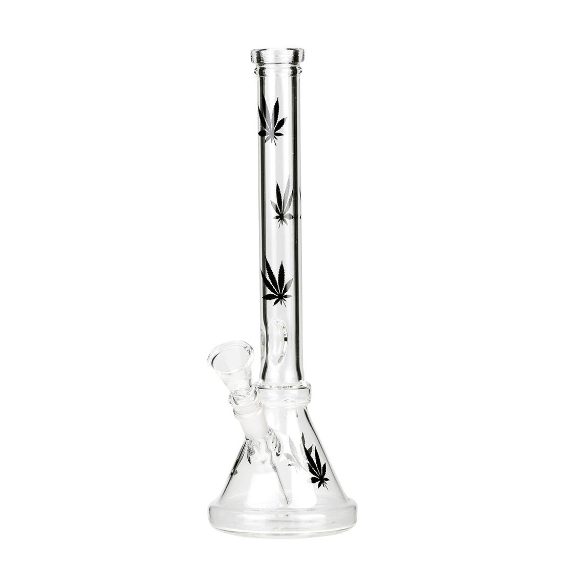 BANG EN VERRE CLEAR BEAKER LEAF 31CM