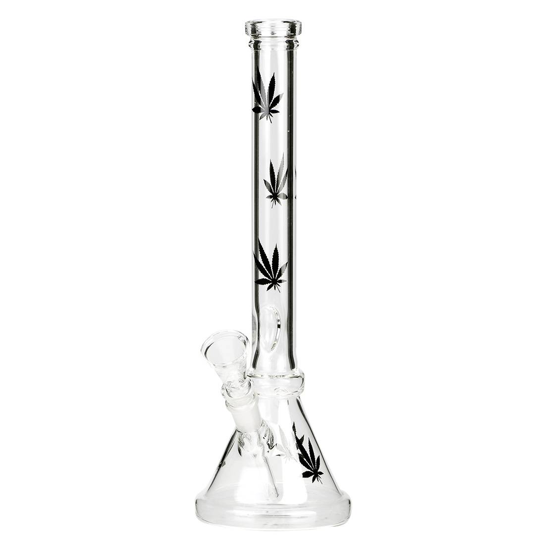 BANG EN VERRE CLEAR BEAKER LEAF 31CM