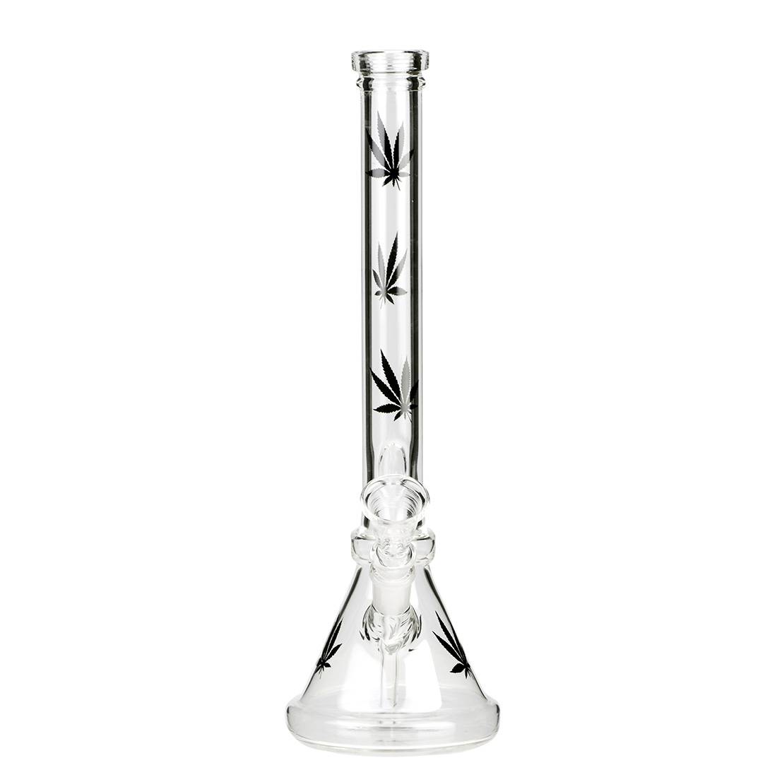 BANG EN VERRE CLEAR BEAKER LEAF 31CM