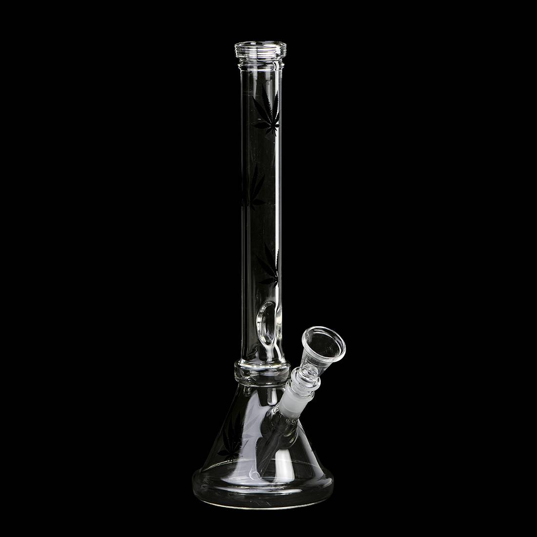 BANG EN VERRE CLEAR BEAKER LEAF 31CM