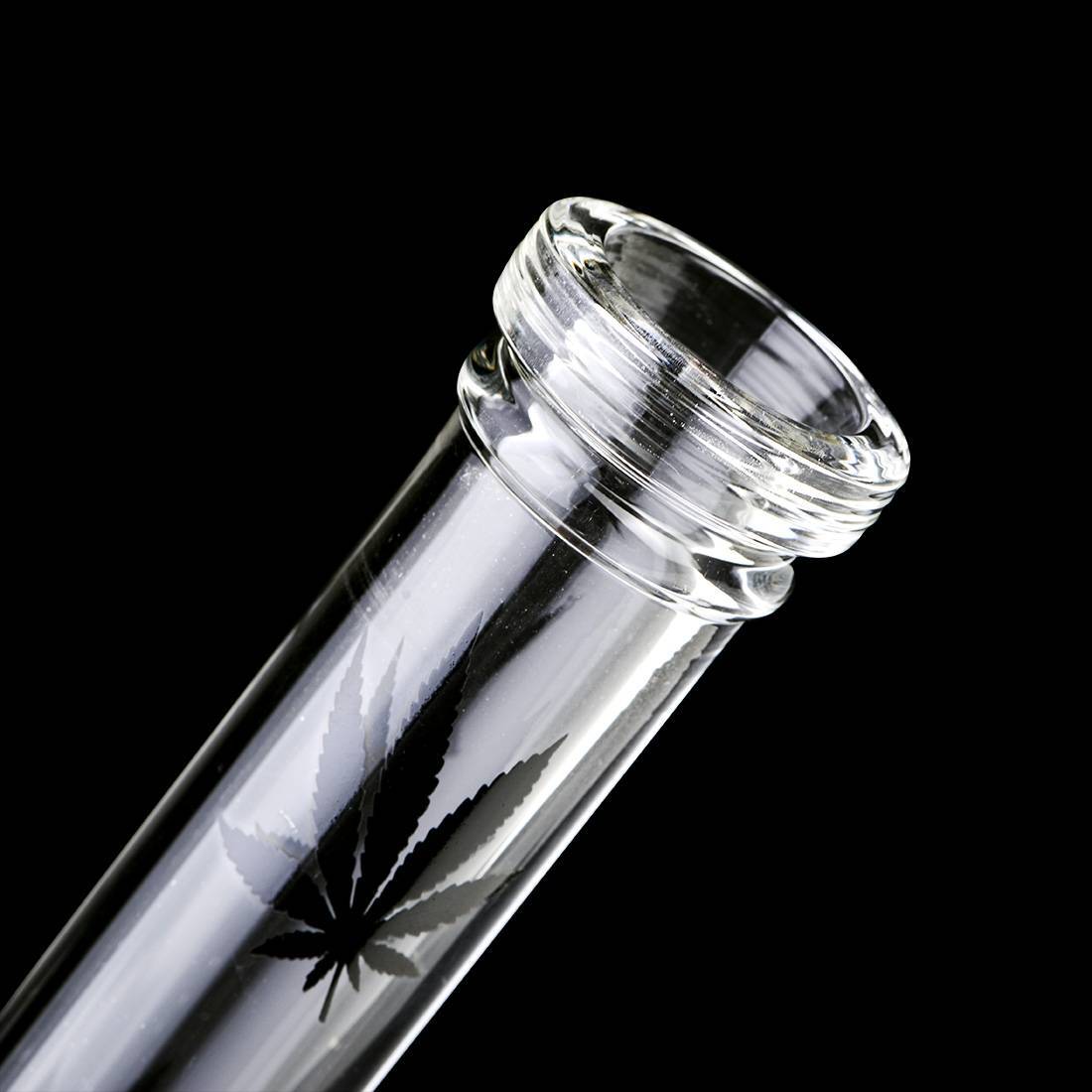 BANG EN VERRE CLEAR BEAKER LEAF 31CM