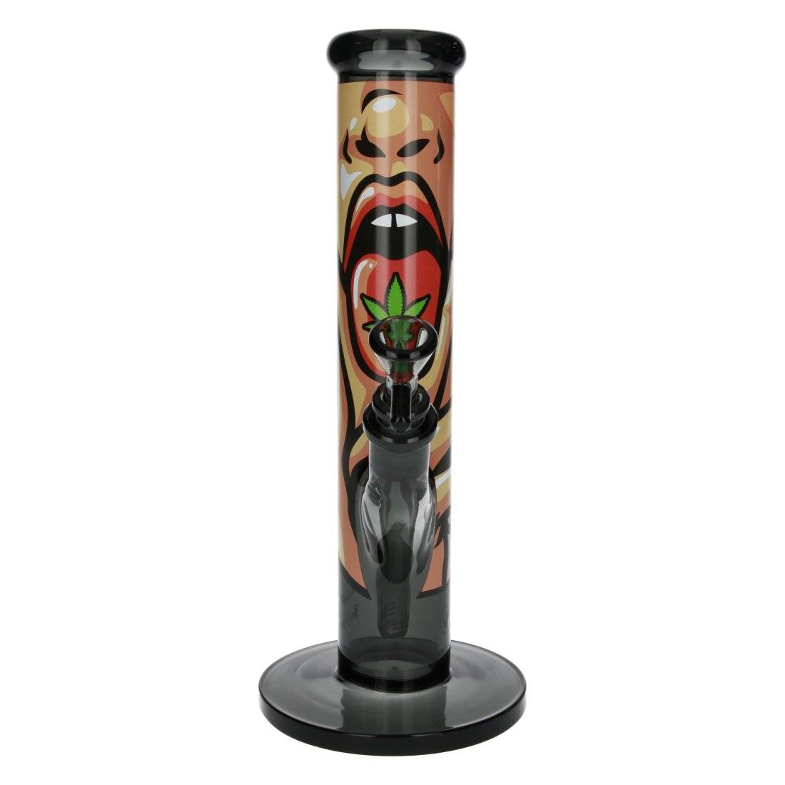 BANG EN VERRE FIRE-FLOW X BLACK LEAF 420 GIRL 30CM