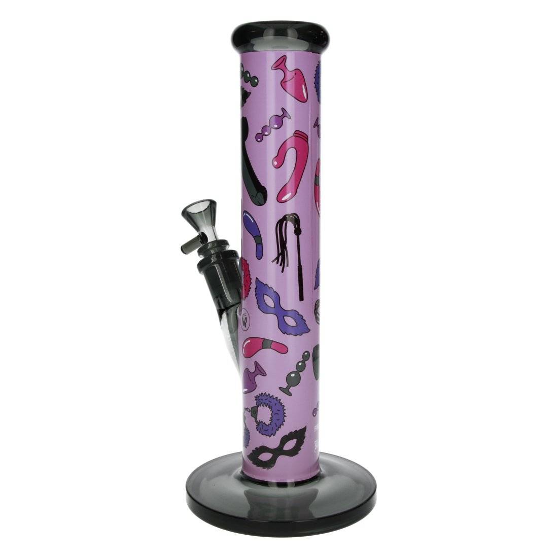 Bang en Verre Fire-Flow X Black Leaf Sex Toy Pattern 30CM