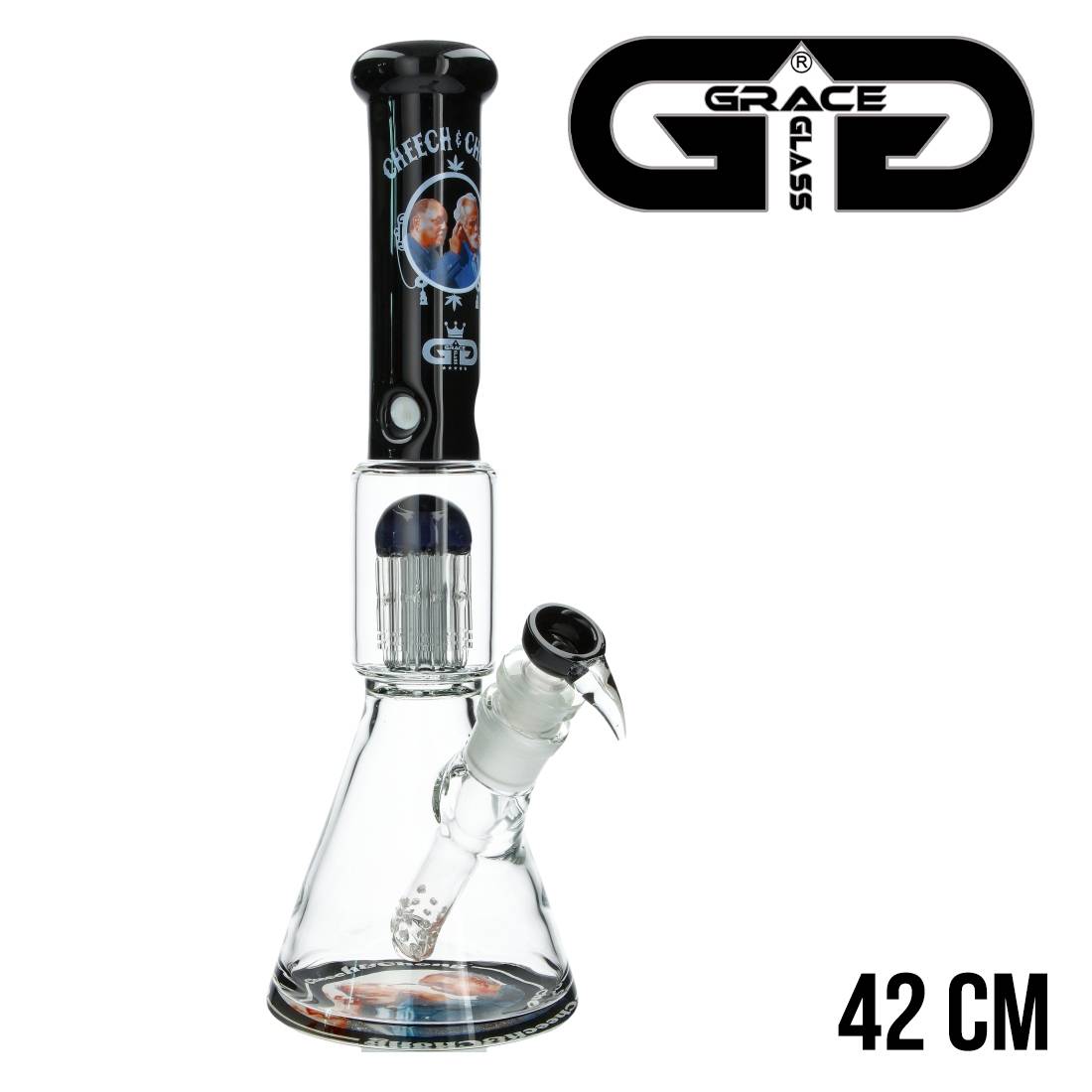 BANG EN VERRE GRACE GLASS G-ROLLZ CHEECH AND CHONG 42CM
