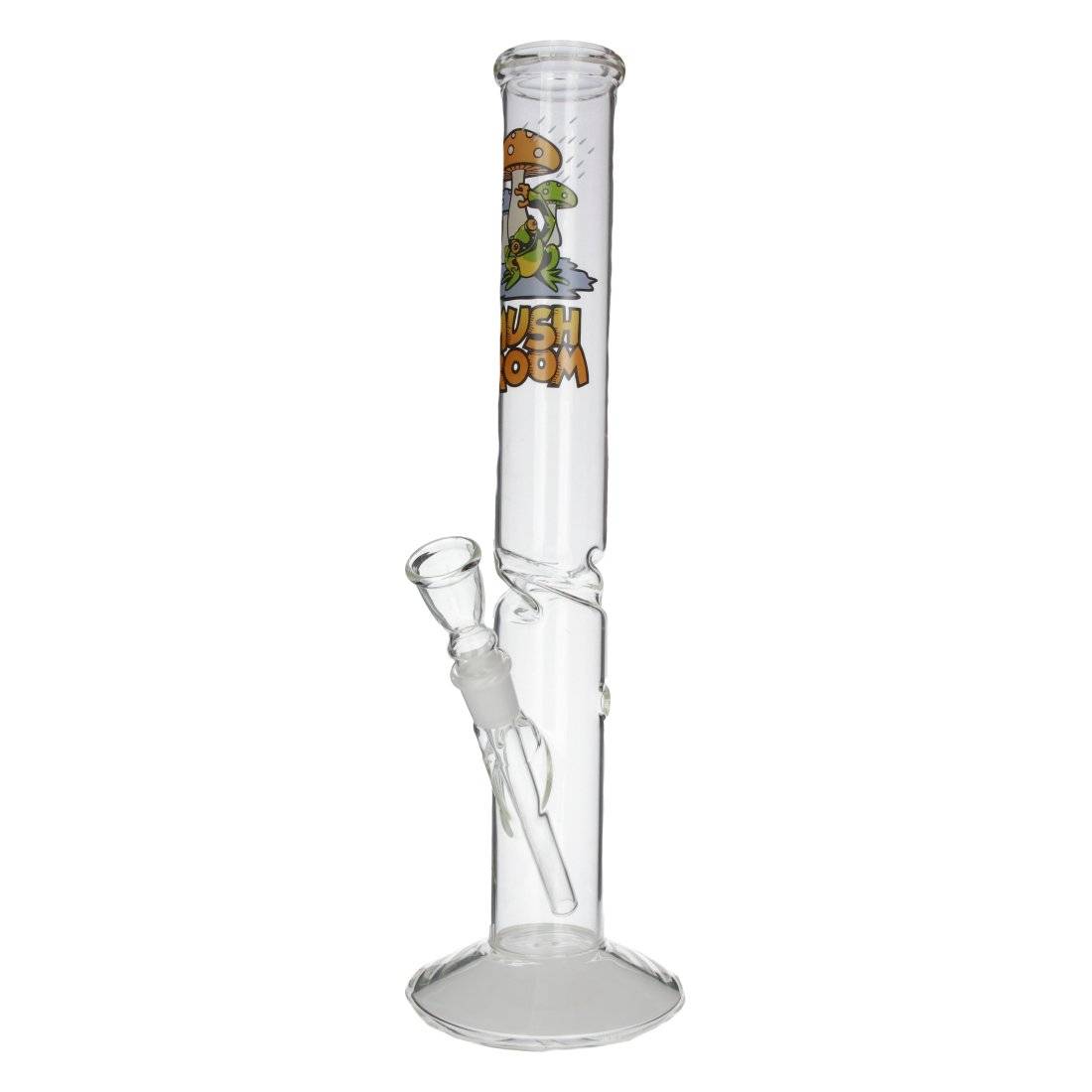 Bang en verre Mushroom With Frog 40cm