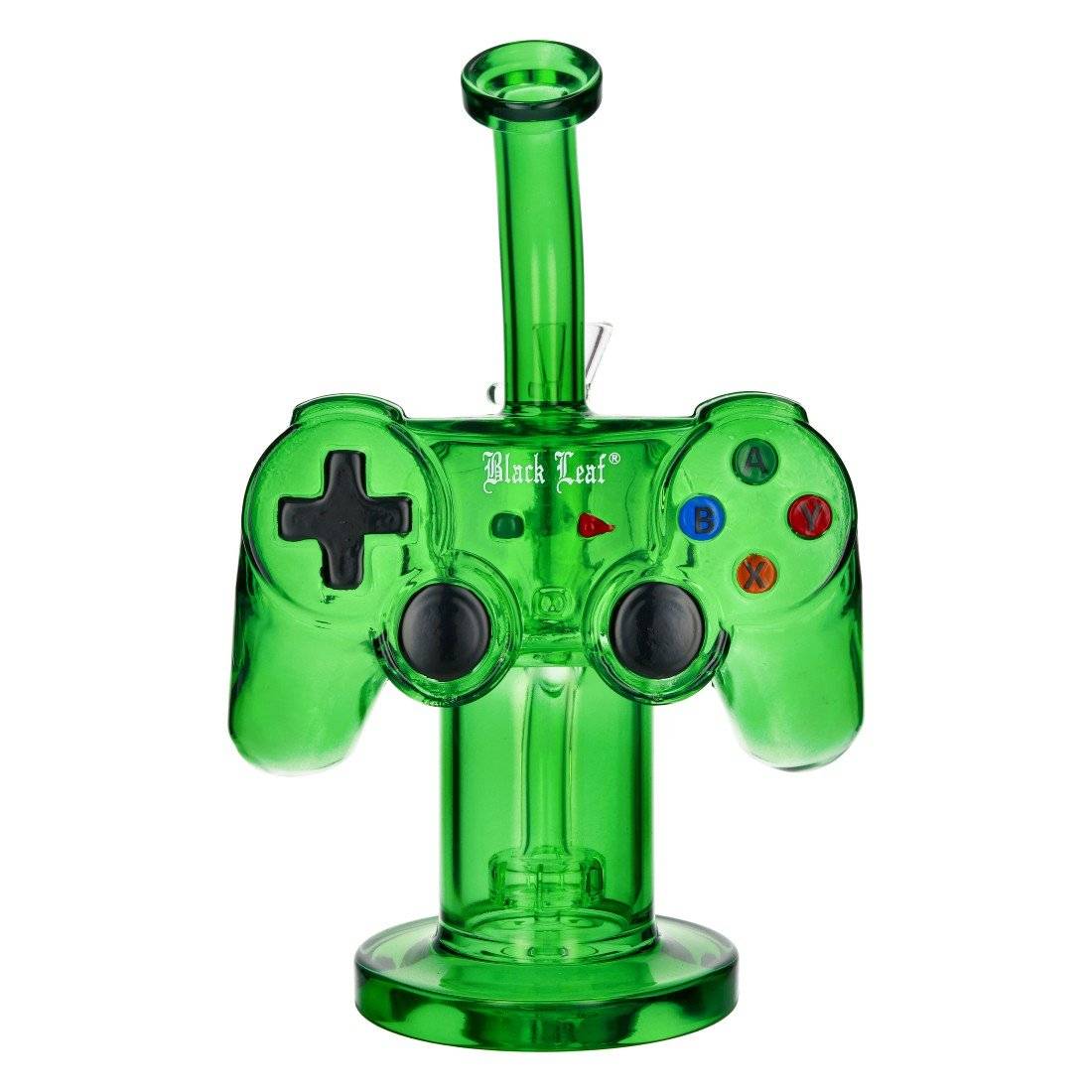 Bang en verre Black Leaf Gamepad 23cm