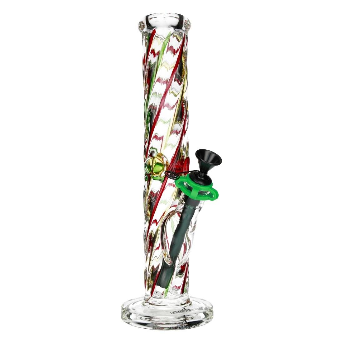 BANG EN VERRE SUPER HEROES SPIRAL JAMAICA 32CM