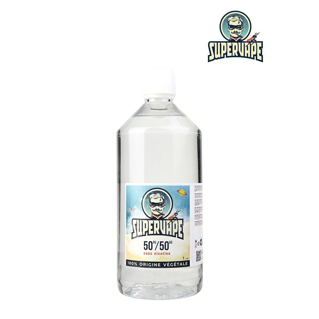 BASE SUPERVAPE 50 PG - 50 VG 0MG 1L