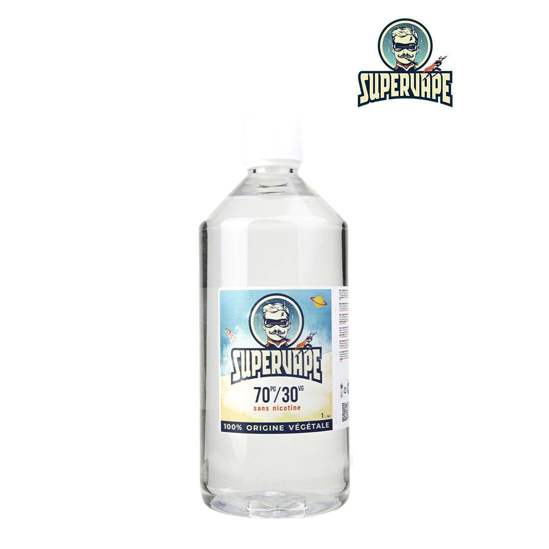 BASE SUPERVAPE 70 PG - 30 VG 0MG 1L