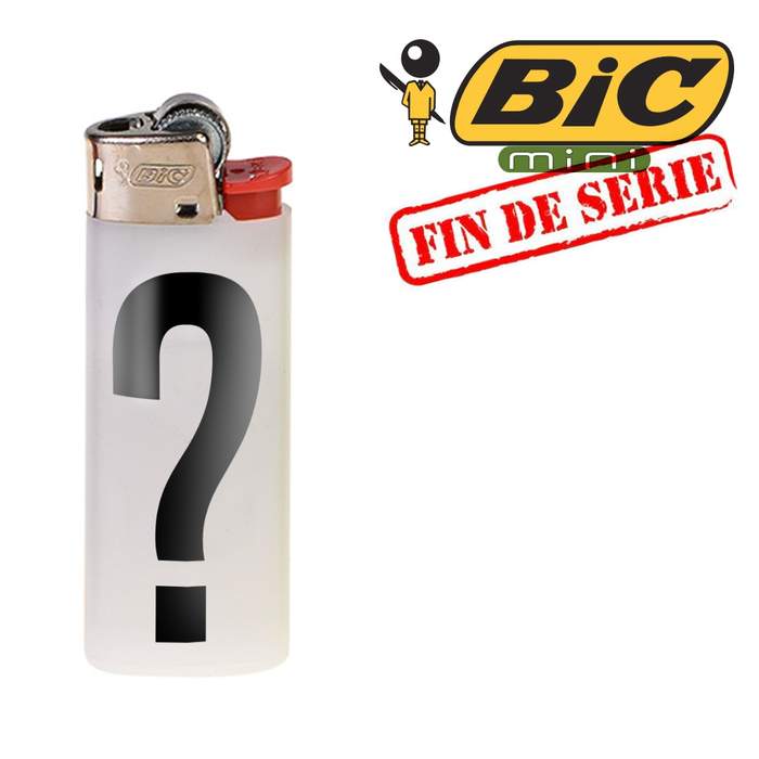 Briquet mini BIC Fin de Série Briquet mini BIC Fin de Série