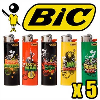 BRIQUETS RASTA BIC x5