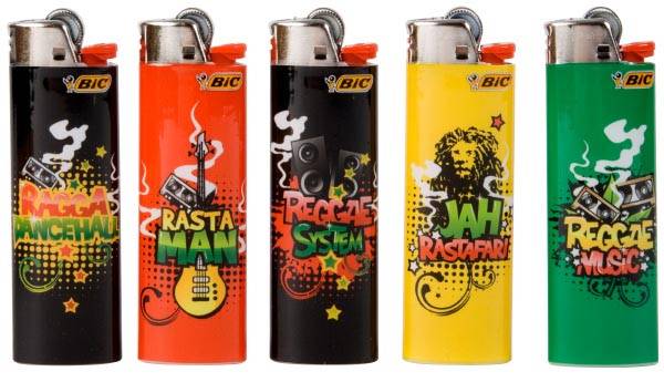 BRIQUETS RASTA BIC x5