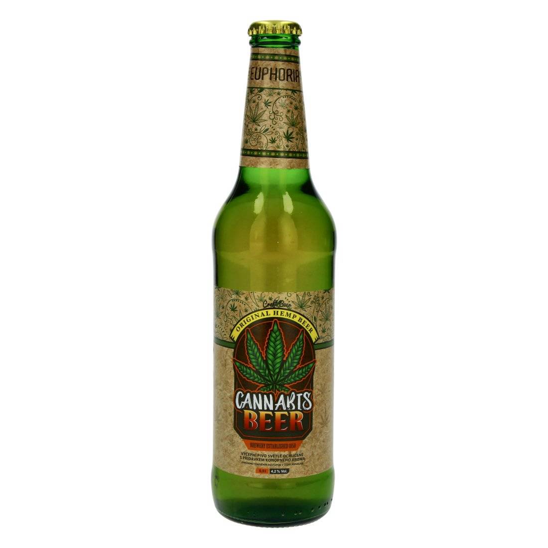 BIERE EUPHORIA CANNABIS BEER 4.5VOL 33CL