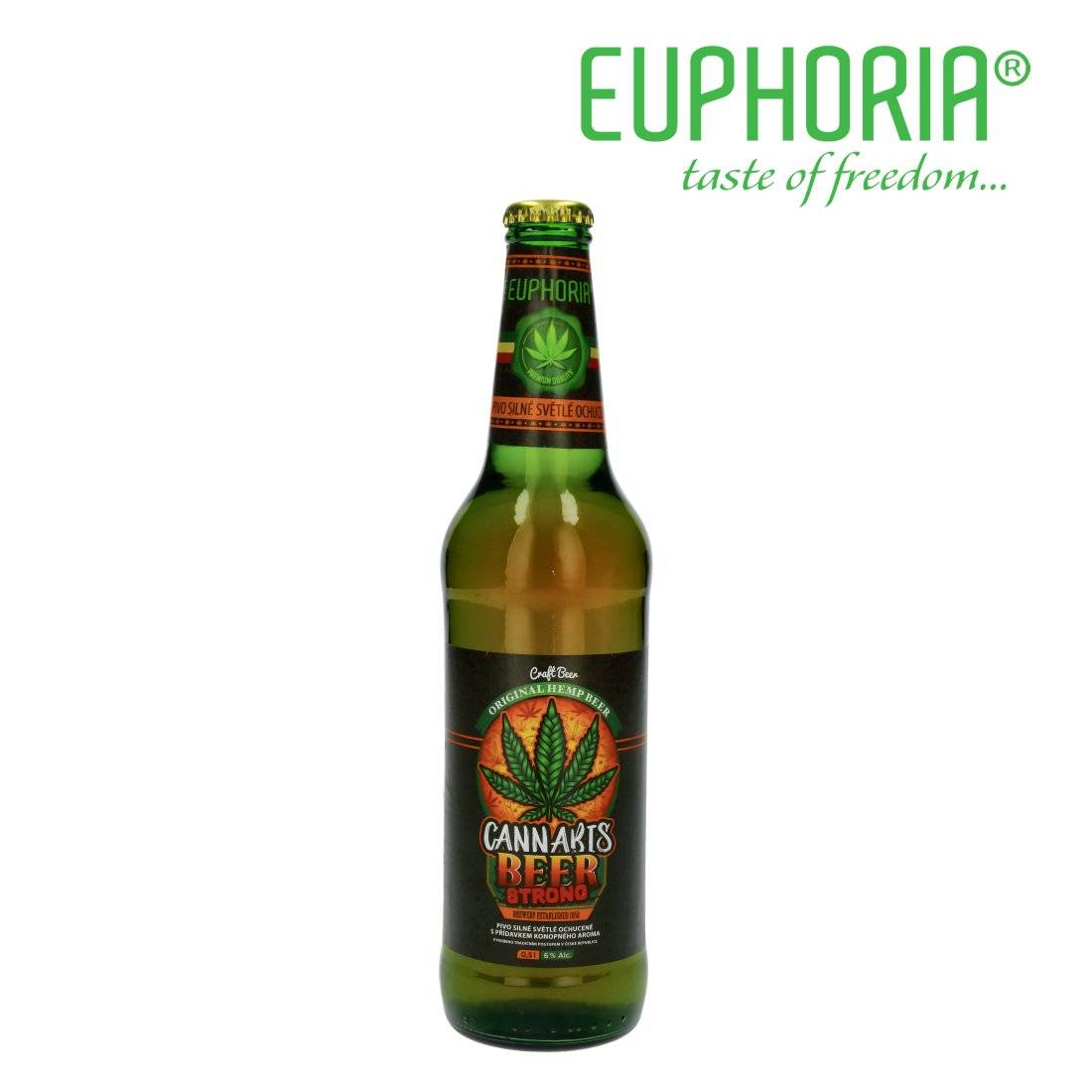 BIERE EUPHORIA CANNABIS BEER STRONG 6.0VOL 50CL