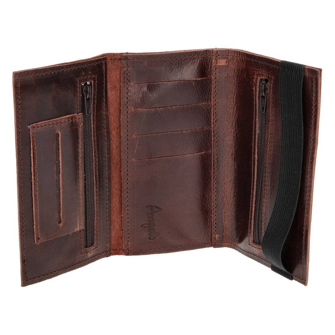 BLAGUE A TABAC ANGELO RYO POUCH (MARRON FONCE)
