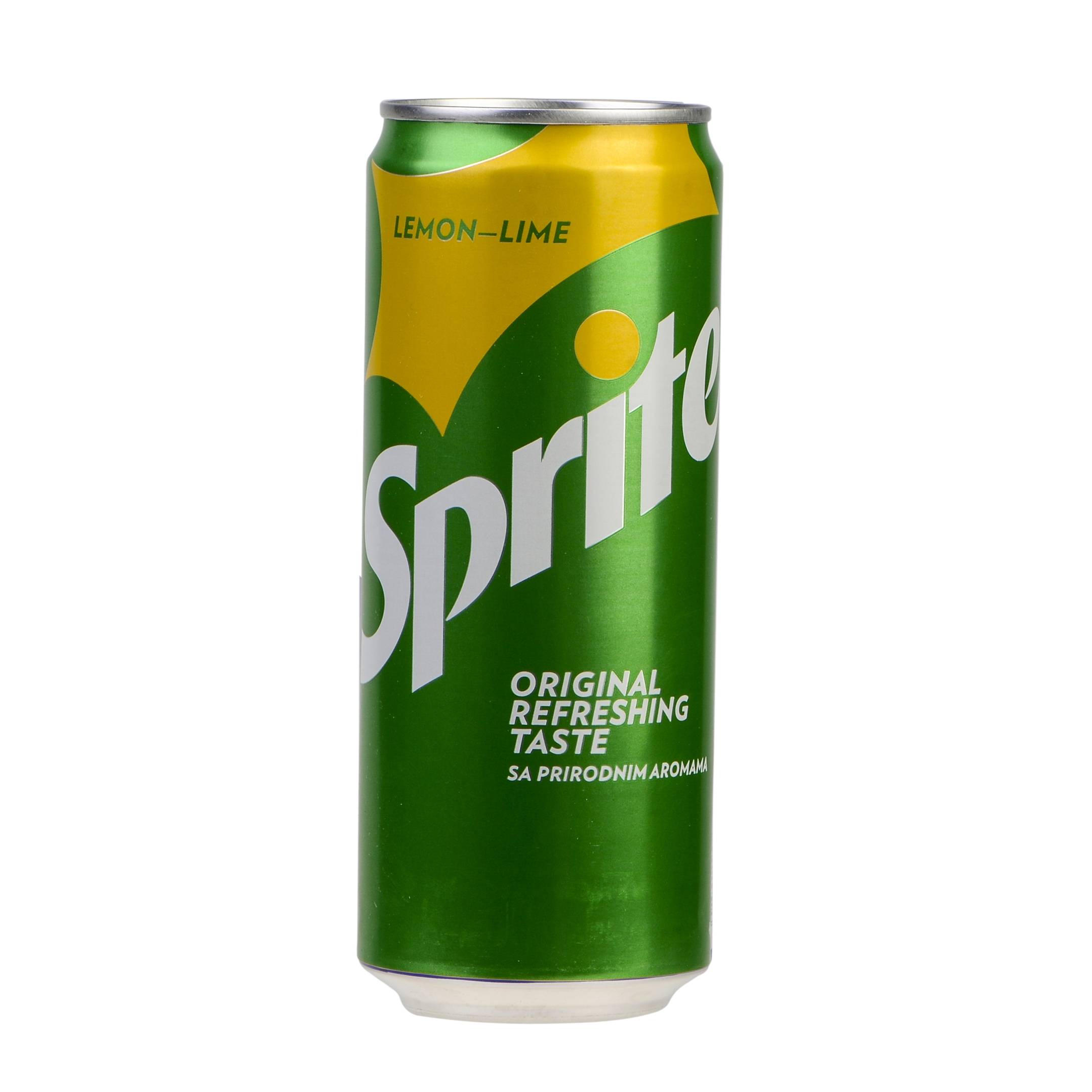 BOITE CACHETTE CANETTE SPRITE 33CL