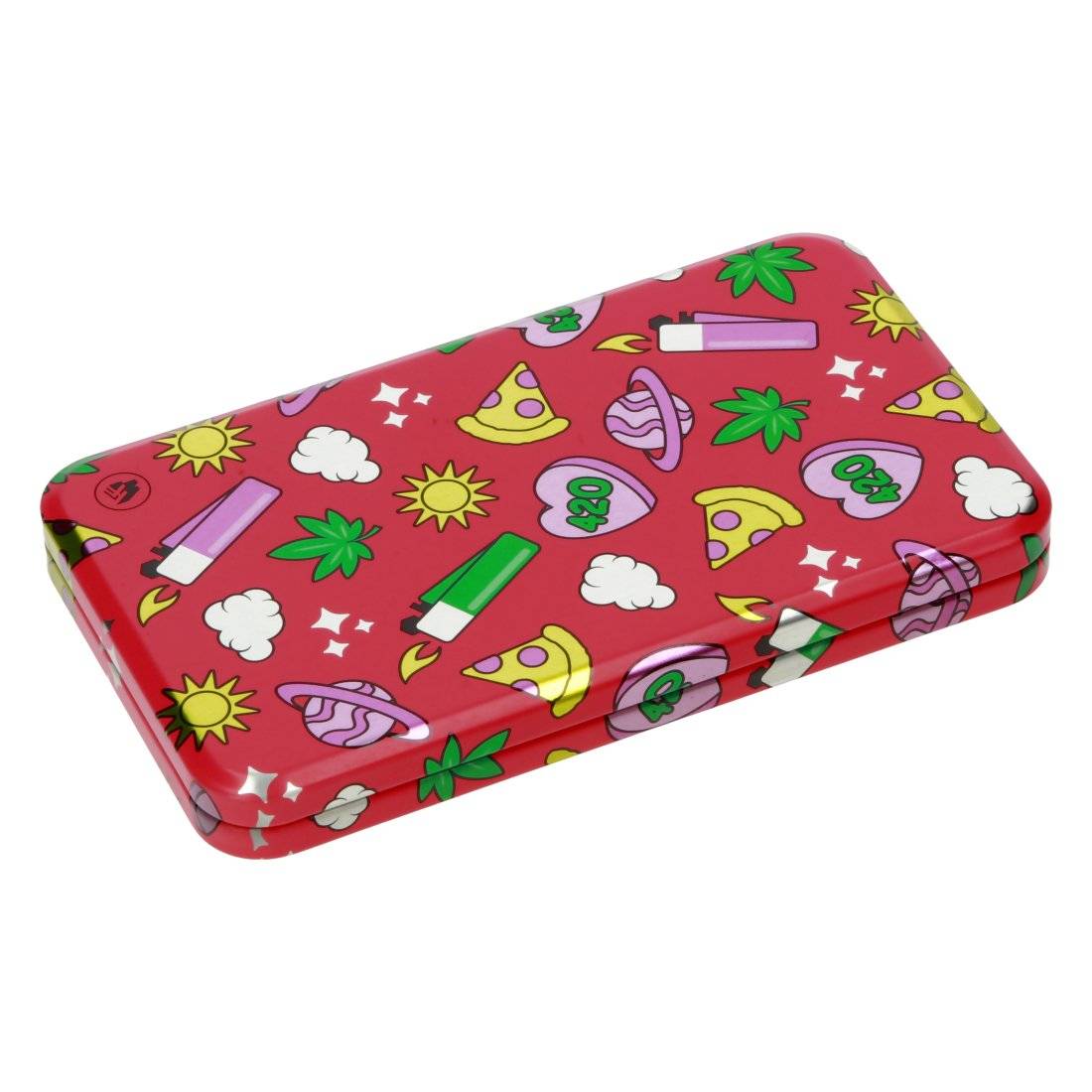 BOITE EN METAL 5 CÔNES KS FIRE-FLOW 420 PATTERN PINK