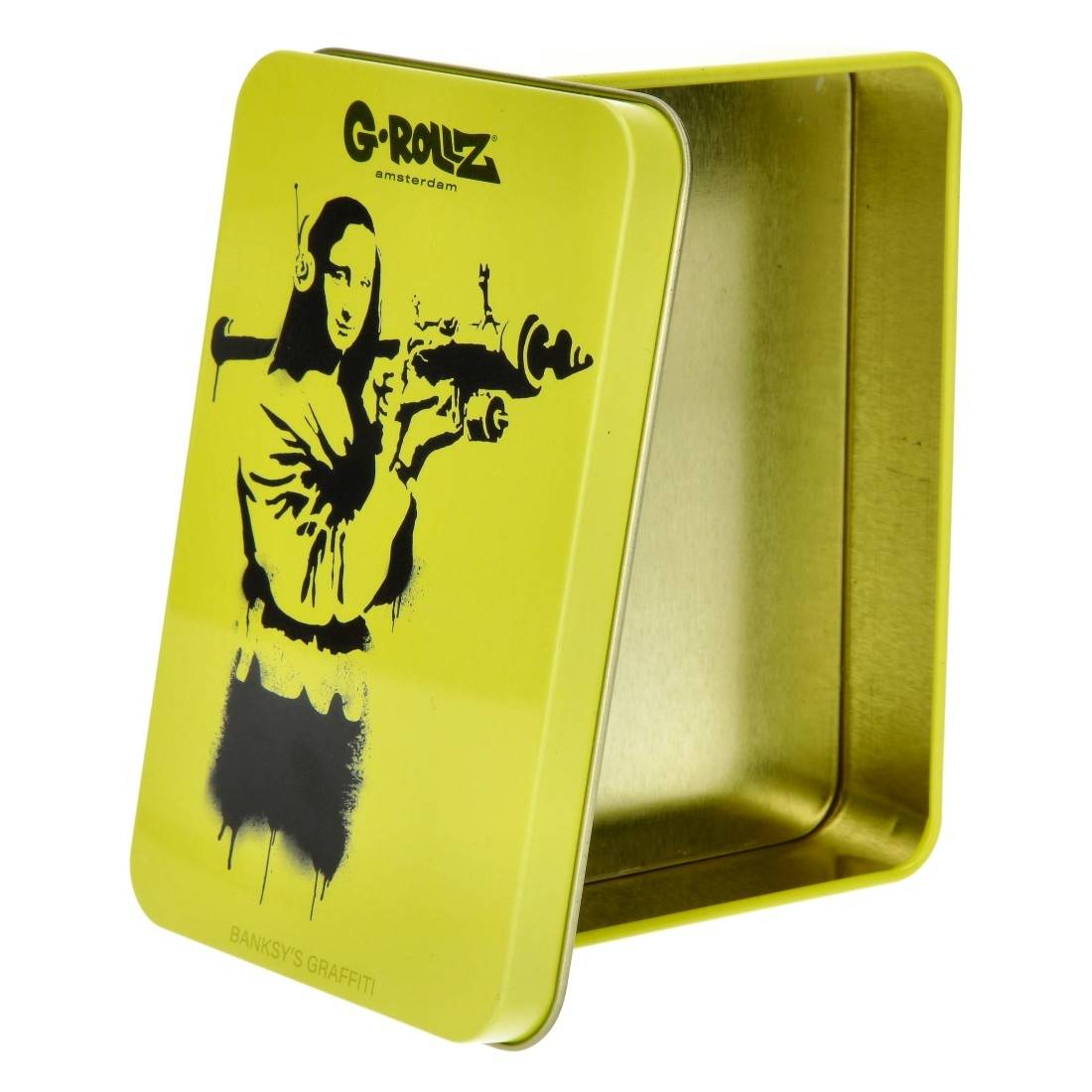 Boîte en métal G-Rollz Banksy Mona Launcher