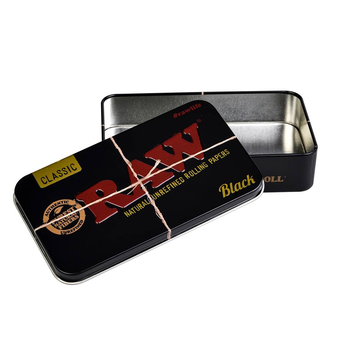 BOITE METAL RAW BLACK