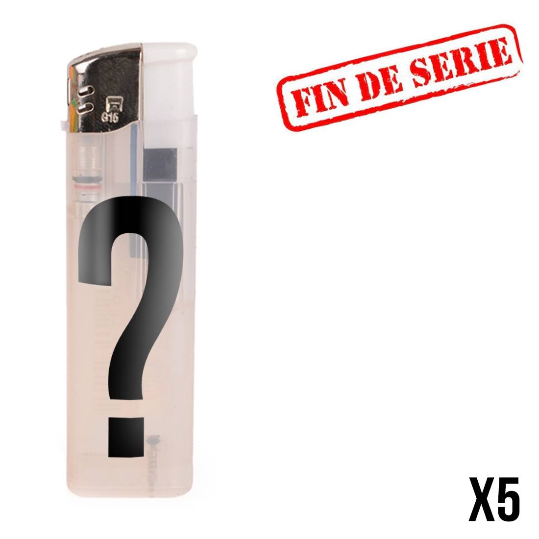 BRIQUET ELECTRONIQUE FIN DE SERIE X5