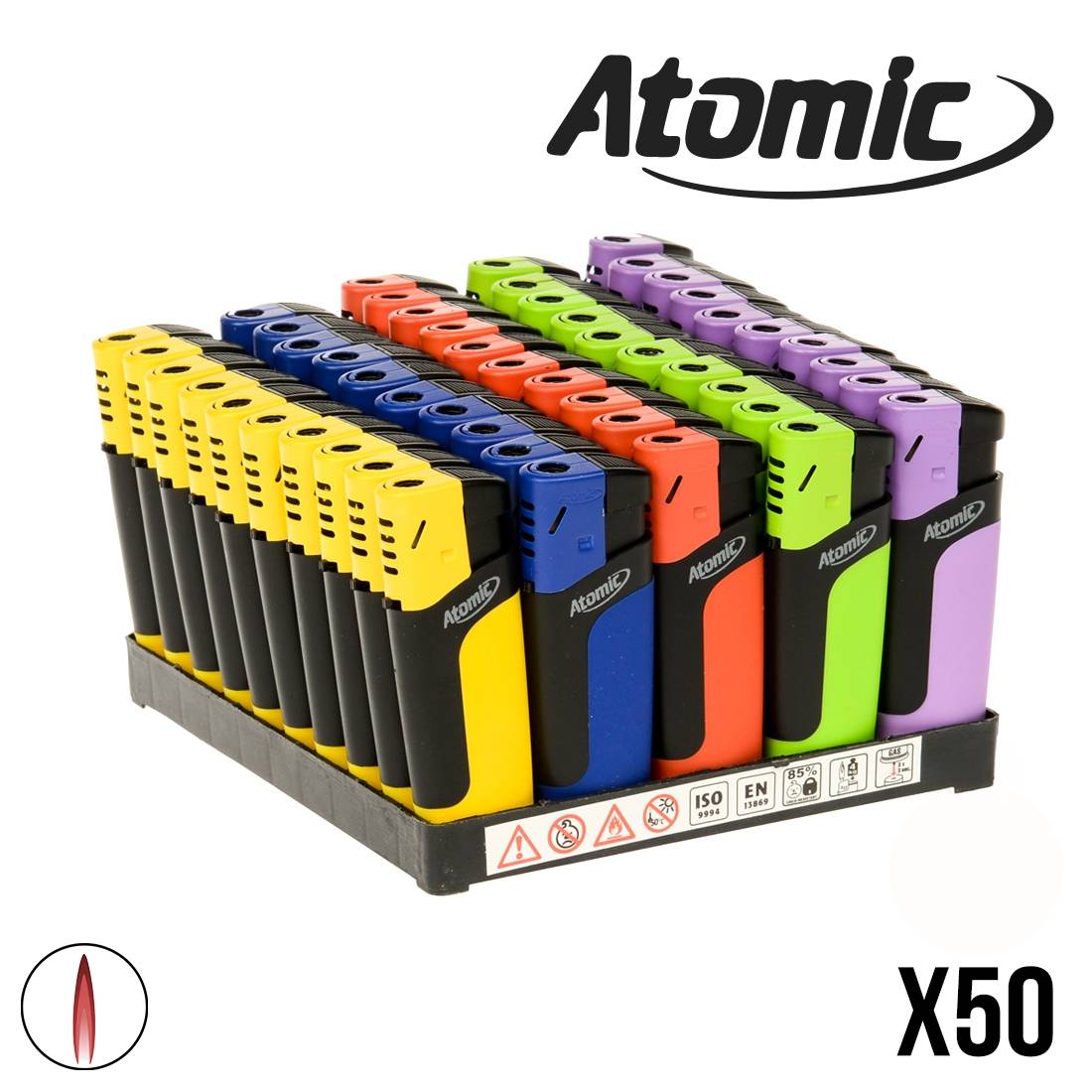 BRIQUET FLAMME ROUGE SOFT X50