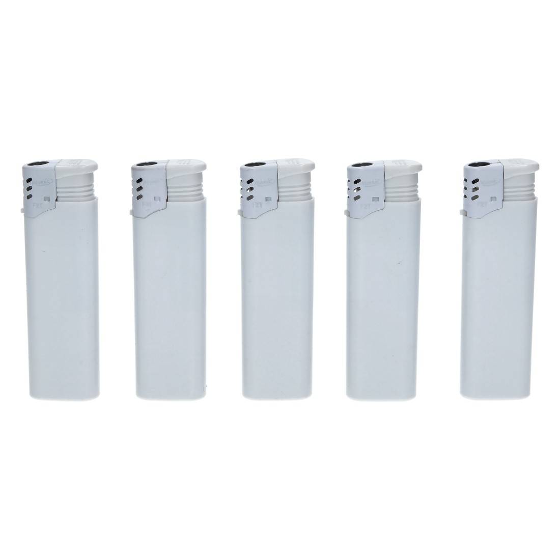 Lot de 5 Briquets à Flamme Turbo