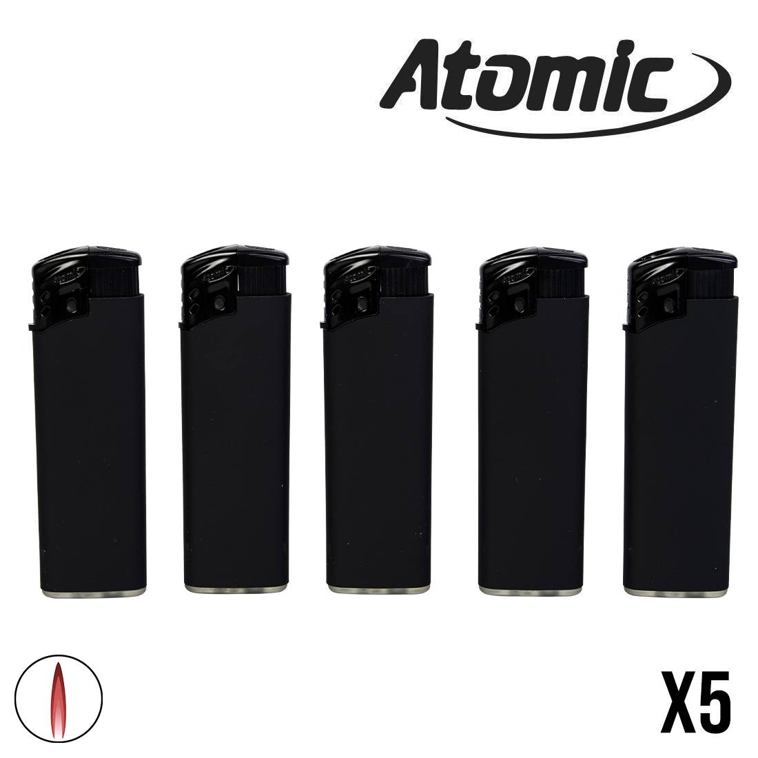 BRIQUET ATOMIC TURBO SOFT BLACK X5