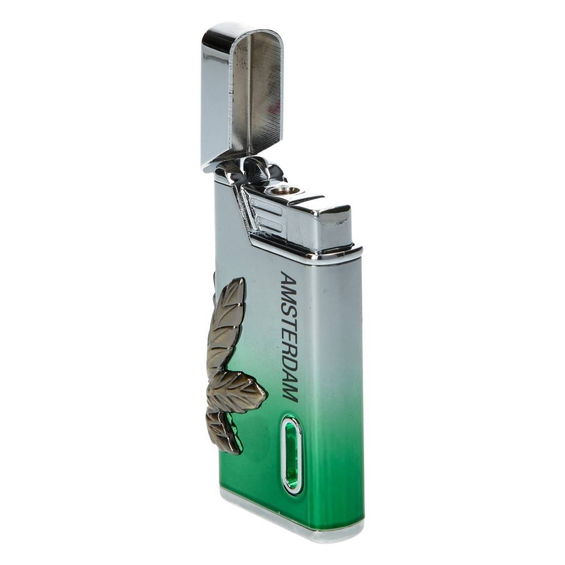 Briquet Belflam Turbo Gradient Green Leaf