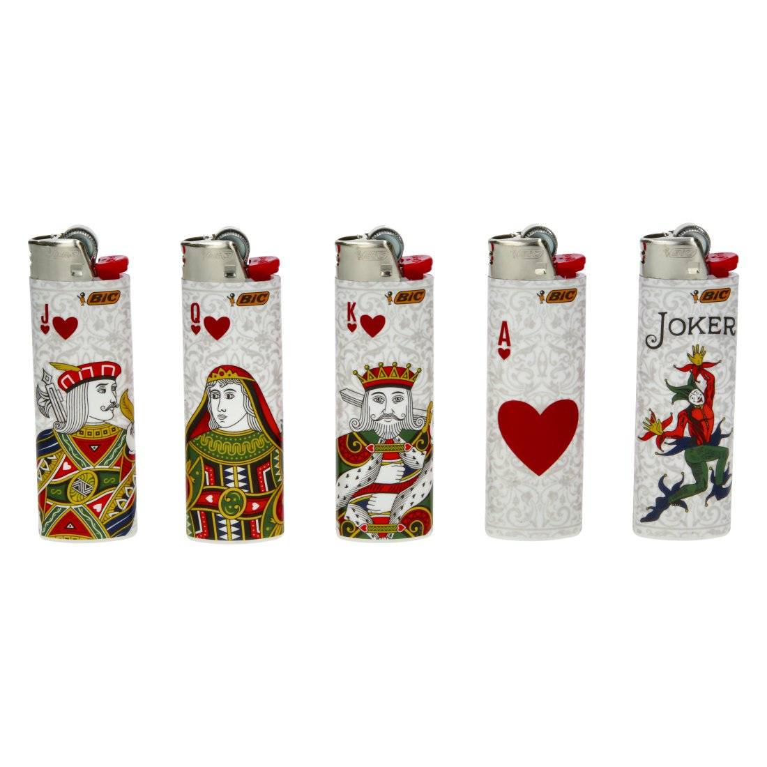 Lot de 5 briquets Bic Grande Suite