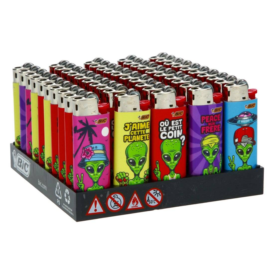 BRIQUET BIC MINI COOL ALIEN X50