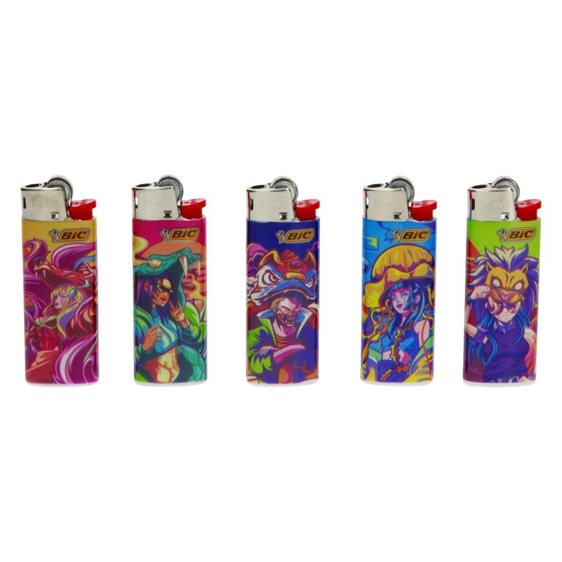 Briquet Bic Mini Cybernetic Metamorphosis X5