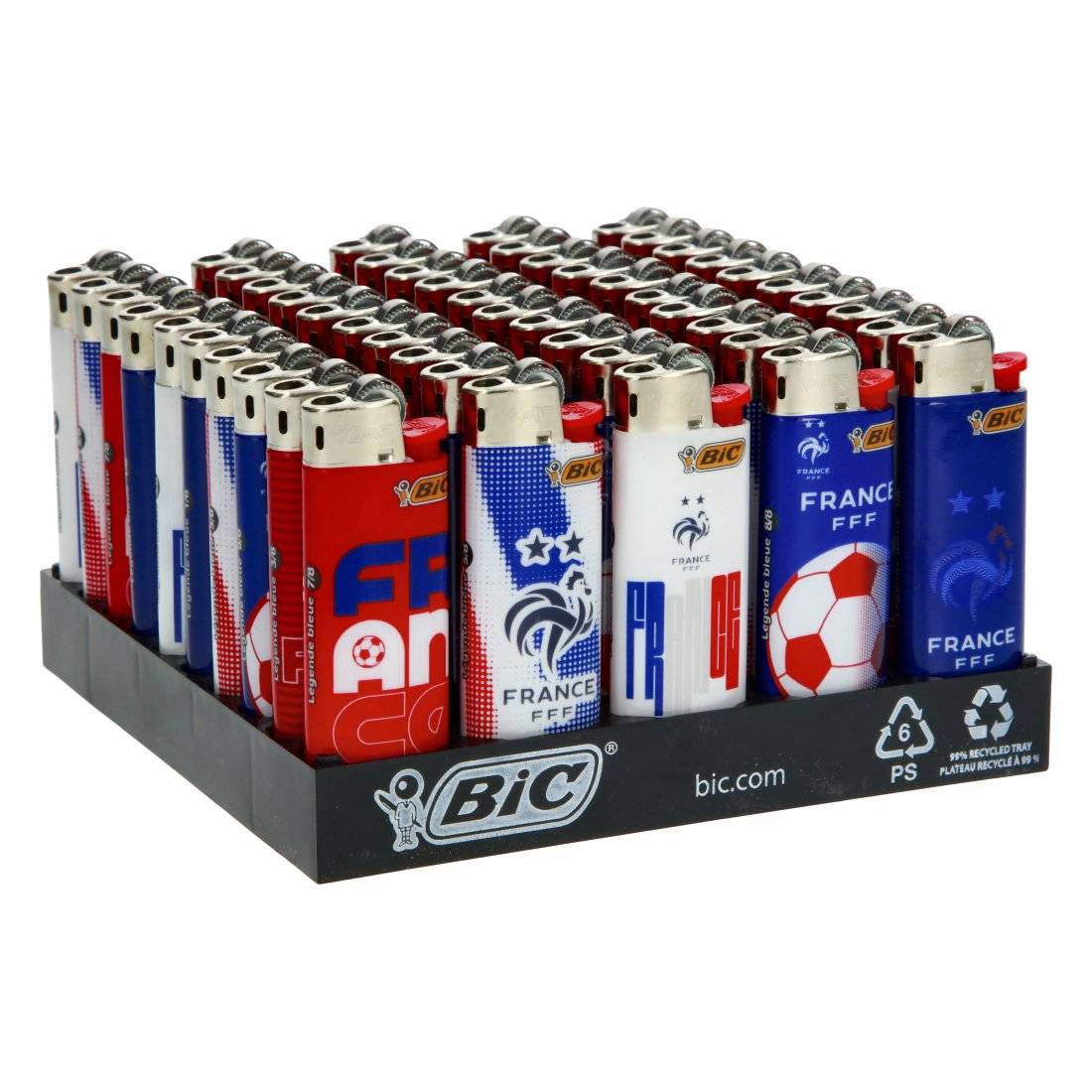 Briquet BIC Mini Légende Bleue X50