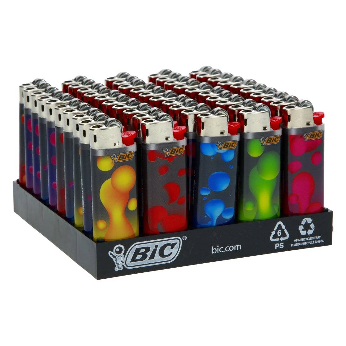 BRIQUET BIC MINI NEON LAVA X50