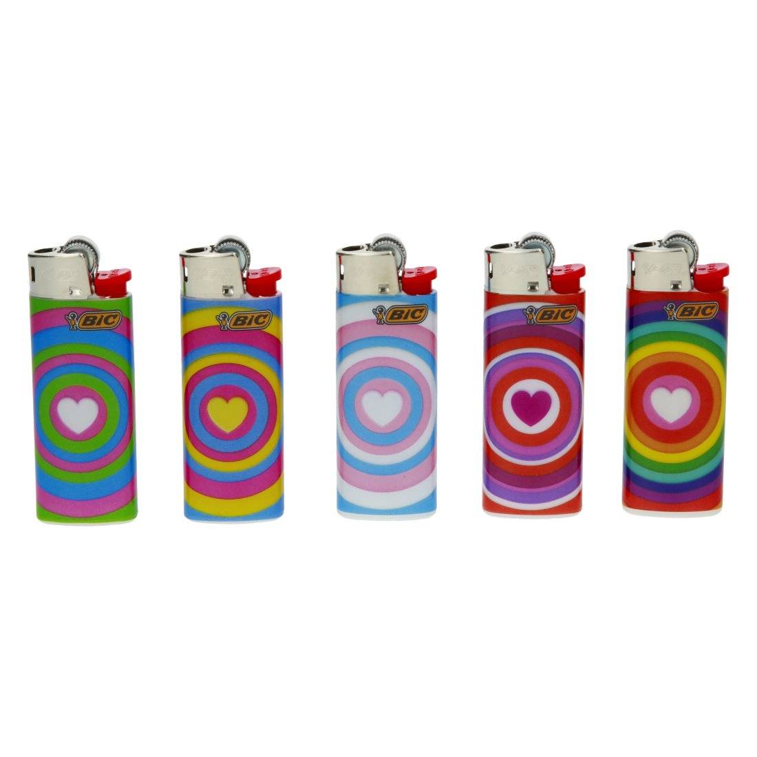 BRIQUET BIC MINI THE COLOURS X5