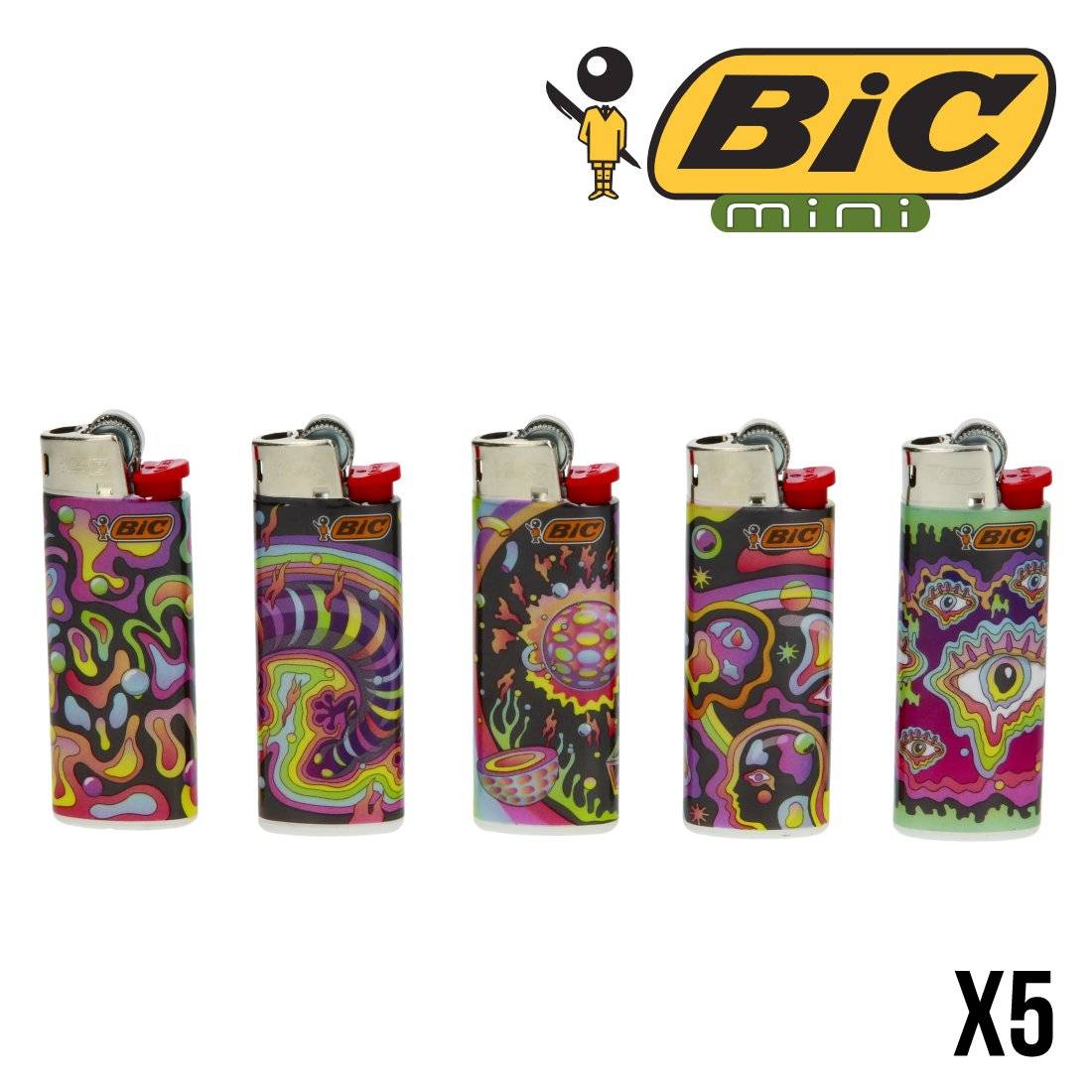 BRIQUET BIC MINI TIAGO ILLUSIONES X5