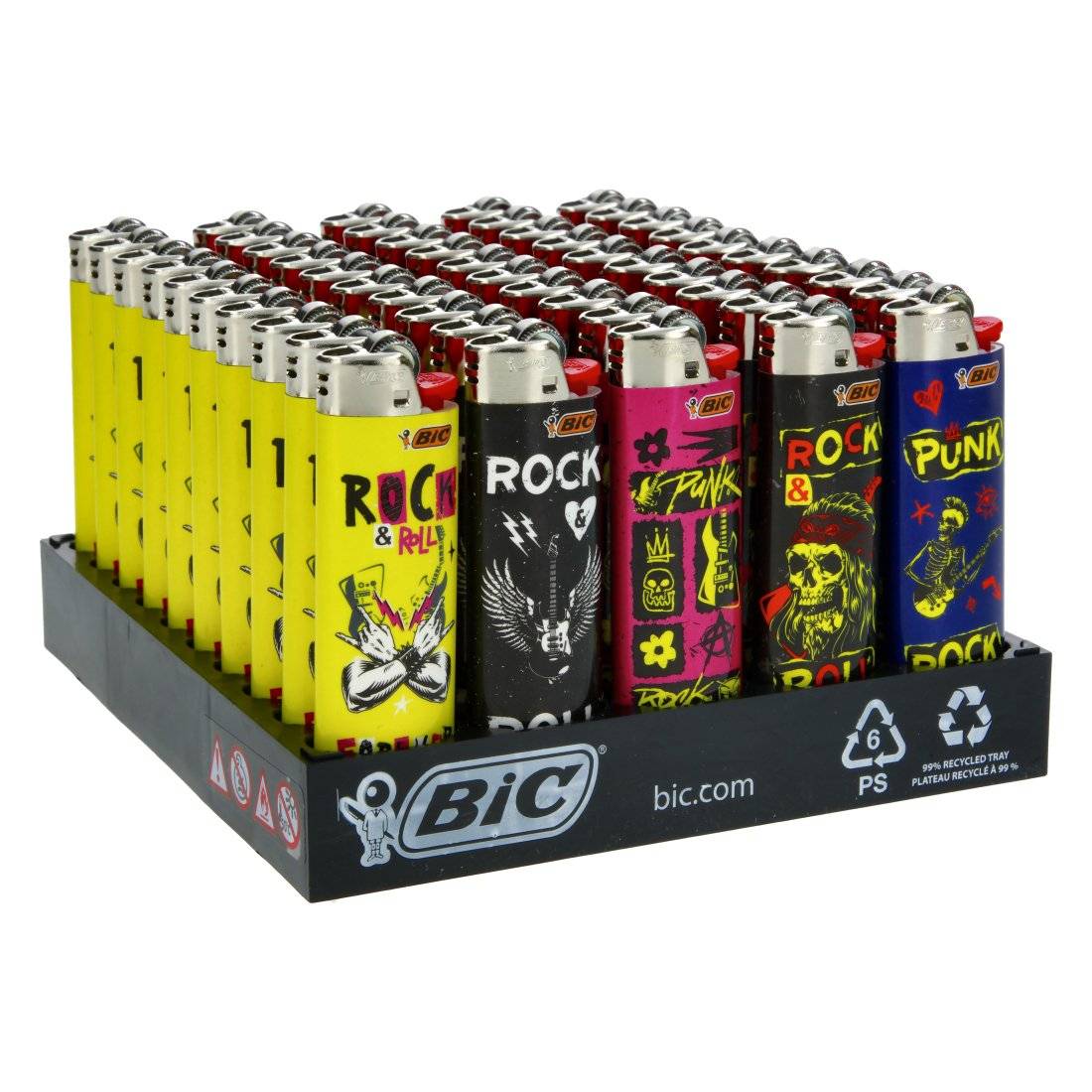 Briquet BIC Rock Music X50
