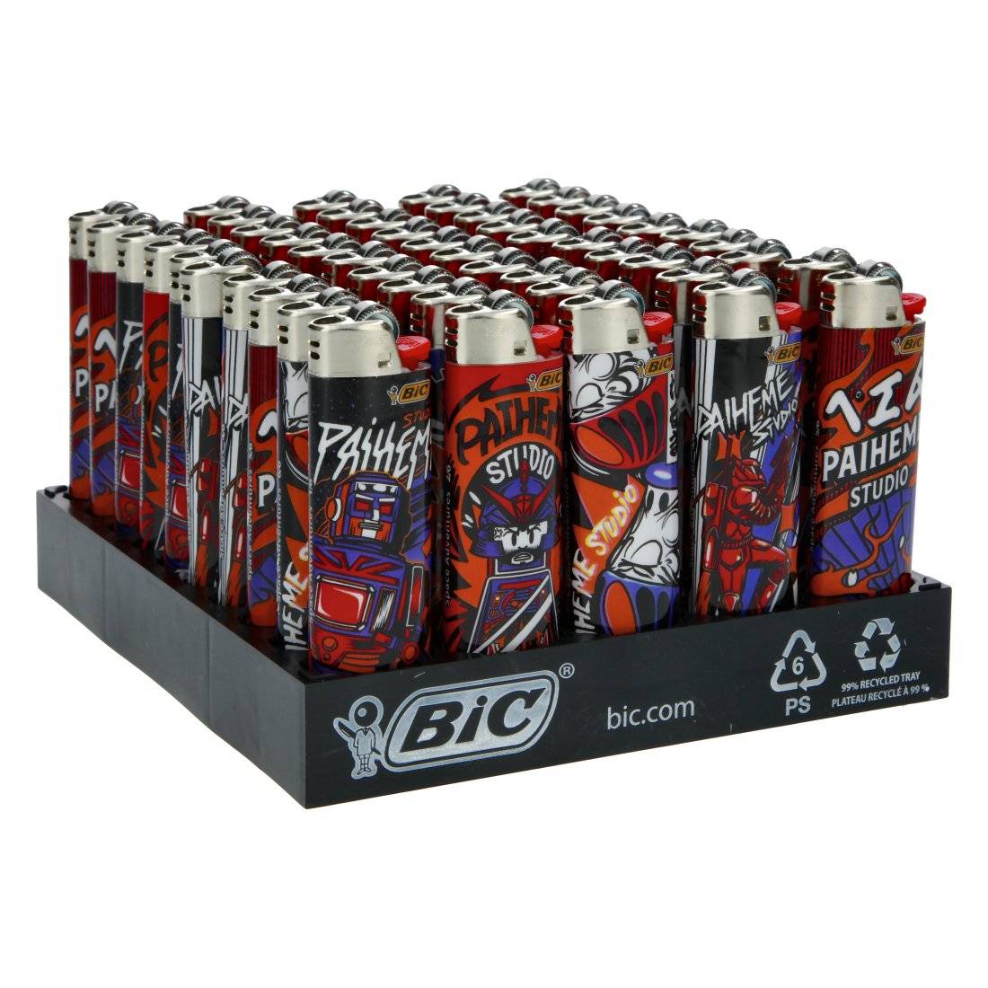 Display de 50 briquets Bic Space Adventures