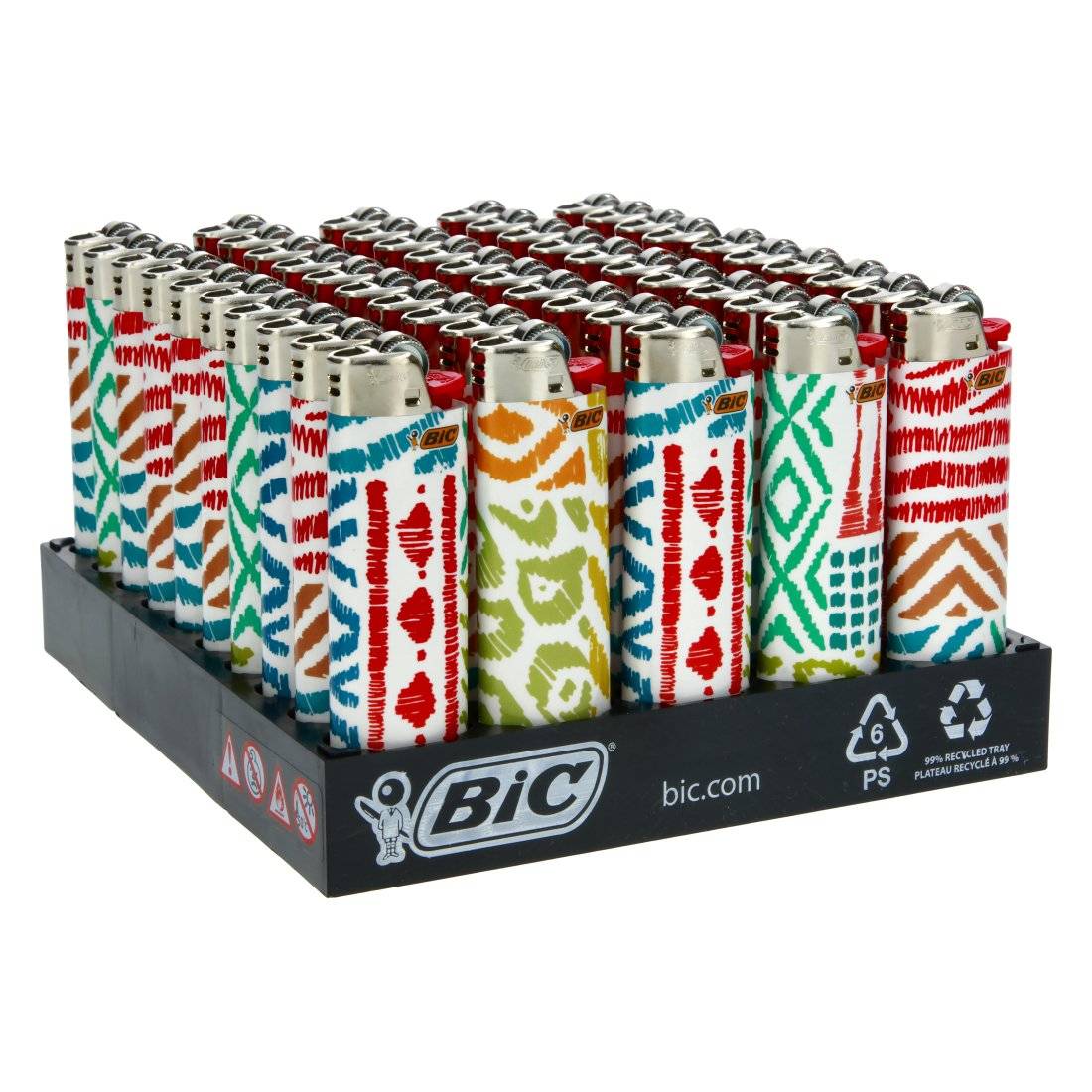 Display de 50 briquets BIC Wax